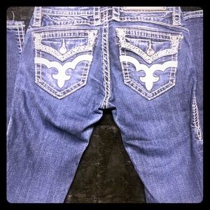 Rock Revival Buckle Jeans
